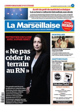 Lisez La Marseillaise Hebdo Occitanie du 18 avril 2024 sur ePresse.fr