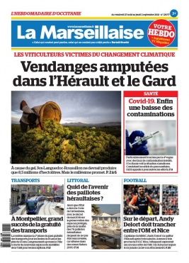 La Marseillaise Hebdo Occitanie N°20210827 du 27 août 2021 à télécharger sur iPad