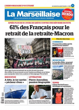 La Marseillaise Hebdo Occitanie N°22857 du 24 janvier 2020 à télécharger sur iPad