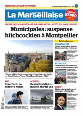 La Marseillaise Hebdo Occitanie N°22856 du 17 janvier 2020 à télécharger sur iPad