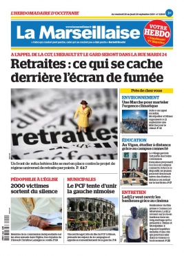 La Marseillaise Hebdo Occitanie N°22809 du 20 septembre 2019 à télécharger sur iPad