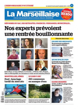 La Marseillaise Hebdo Occitanie N°22791 du 30 août 2019 à télécharger sur iPad