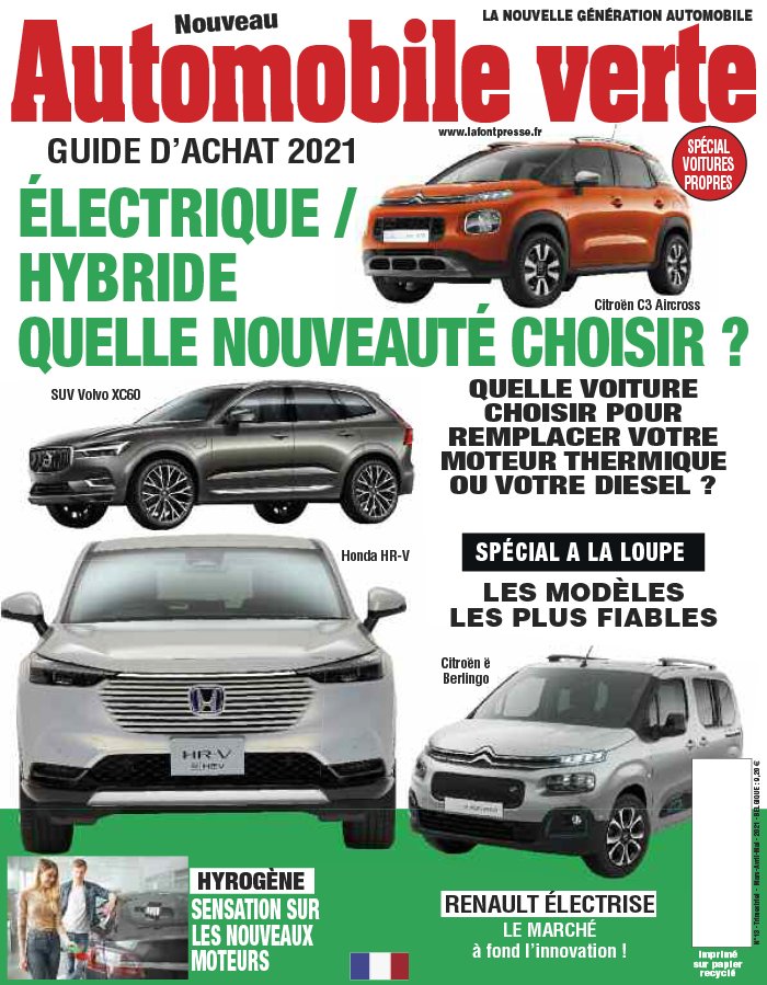 Lisez Automobile verte du 10 mars 2021 sur ePresse.fr