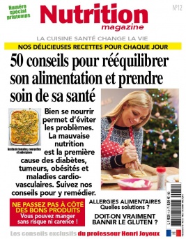 Nutrition magazine N°12 du 15 janvier 2020 à télécharger sur iPad