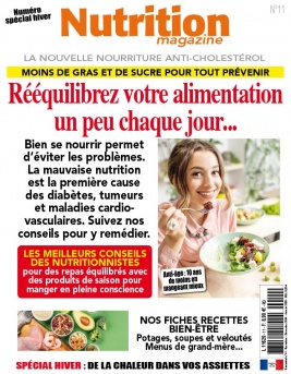 Nutrition magazine N°11 du 16 octobre 2019 à télécharger sur iPad