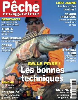 Peche magazine N°24 du 28 juillet 2020 à télécharger sur iPad