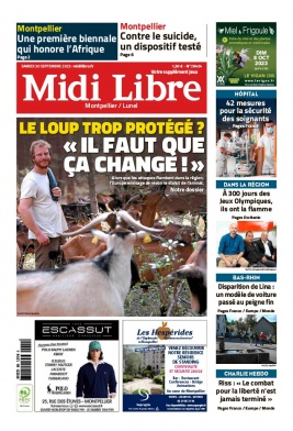 Midi Libre 30 septembre 2023 Abonnement à Midi Libre Pas Cher avec le BOUQUET INFO ePresse.fr