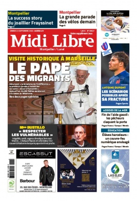 Midi Libre 23 septembre 2023 Abonnement à Midi Libre Pas Cher avec le BOUQUET INFO ePresse.fr