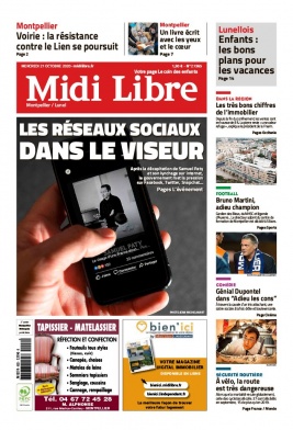Midi Libre N°20201021 du 21 octobre 2020 à télécharger sur iPad