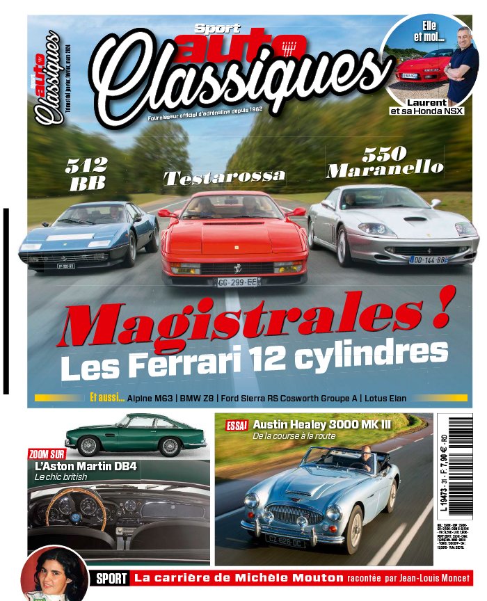 Lisez Sport Auto Classiques Du 12 Janvier 2024 Sur EPresse.fr