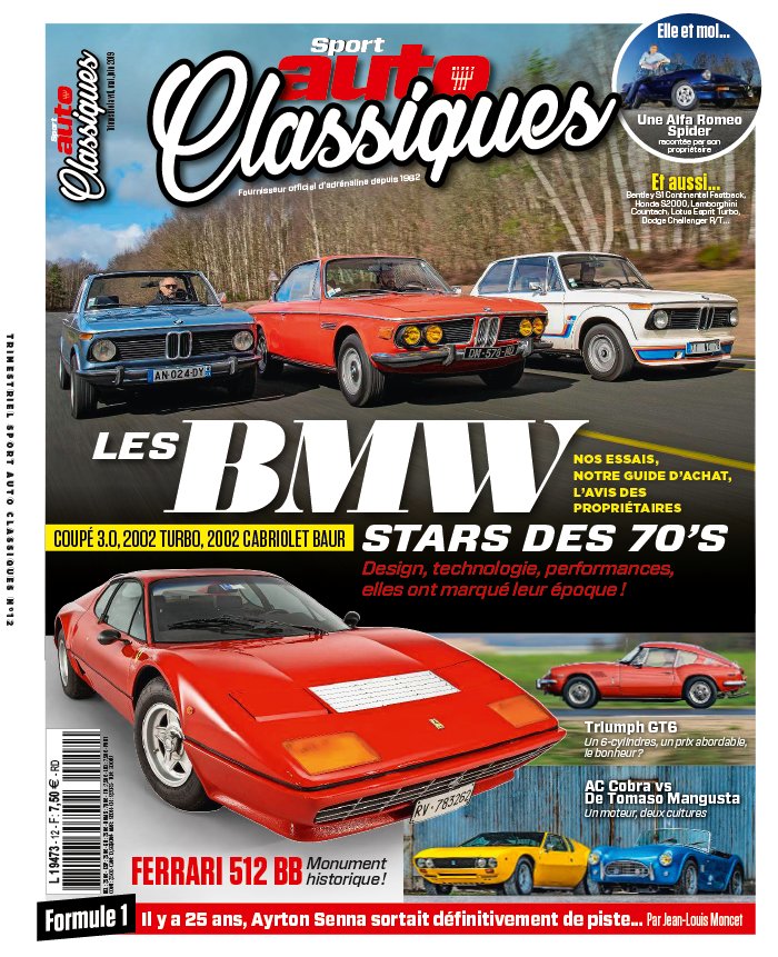 Sport Auto Classiques 17 avril 2019 Sport Auto Classiques N°12 du 17 avril 2019 à télécharger sur iPad