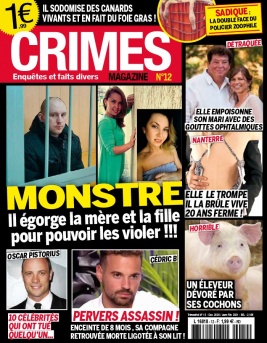 Crimes magazine N°12 du 09 décembre 2020 à télécharger sur iPad
