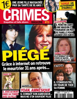 Crimes magazine N°11 du 09 septembre 2020 à télécharger sur iPad