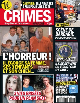 Crimes magazine N°10 du 10 juin 2020 à télécharger sur iPad