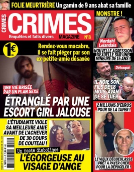 Crimes magazine N°8 du 12 novembre 2019 à télécharger sur iPad