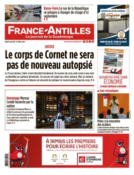 France-antilles Guadeloupe N°15964 du 16 avril 2024 à télécharger sur iPad