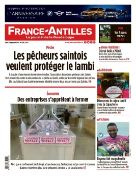 France-antilles Guadeloupe 27 septembre 2021 Abonnement France-Antilles Guadeloupe Pas Cher avec le BOUQUET ePresse.fr
