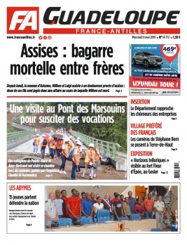 France-antilles Guadeloupe N°14772 du 08 mai 2019 à télécharger sur iPad