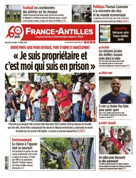France-antilles Martinique N°20240424 du 24 avril 2024 à télécharger sur iPad