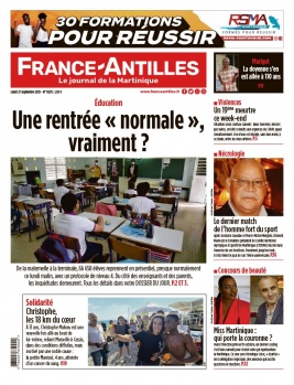 France-antilles Martinique 27 septembre 2021 Abonnement France-Antilles Martinique Pas Cher avec le BOUQUET ePresse.fr