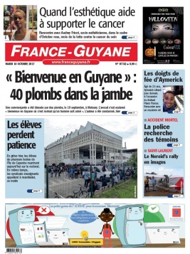 France-Guyane N°8732 du 10 octobre 2017 à télécharger sur iPad