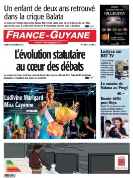 France-Guyane N°8737 du 16 octobre 2017 à télécharger sur iPad