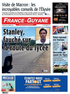 France-Guyane N°8739 du 18 octobre 2017 à télécharger sur iPad