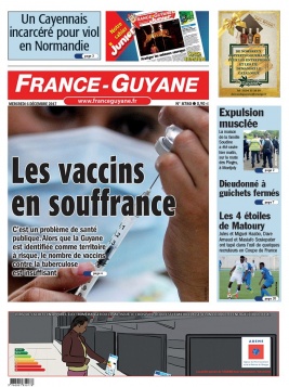France-Guyane N°8780 du 06 décembre 2017 à télécharger sur iPad