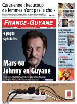 France-Guyane N°8781 du 07 décembre 2017 à télécharger sur iPad