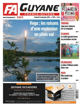 France-Guyane N°9315 du 13 septembre 2019 à télécharger sur iPad