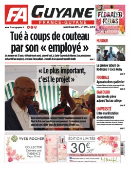 France-Guyane N°9219 du 20 mai 2019 à télécharger sur iPad