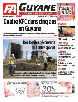 France-Guyane N°9215 du 14 mai 2019 à télécharger sur iPad