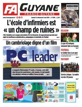 France-Guyane N°9207 du 04 mai 2019 à télécharger sur iPad