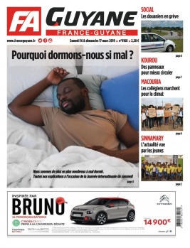 France-Guyane N°9168 du 16 mars 2019 à télécharger sur iPad