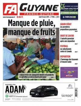France-Guyane N°9166 du 14 mars 2019 à télécharger sur iPad