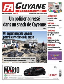France-Guyane N°9165 du 13 mars 2019 à télécharger sur iPad