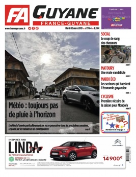 France-Guyane N°9164 du 12 mars 2019 à télécharger sur iPad