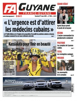 France-Guyane N°9156 du 01 mars 2019 à télécharger sur iPad