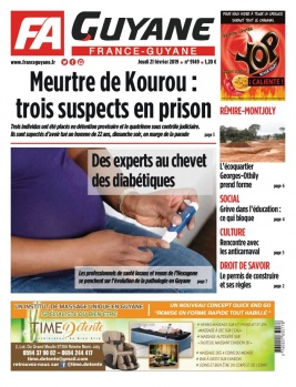 France-Guyane N°9149 du 21 février 2019 à télécharger sur iPad