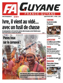 France-Guyane N°9140 du 11 février 2019 à télécharger sur iPad