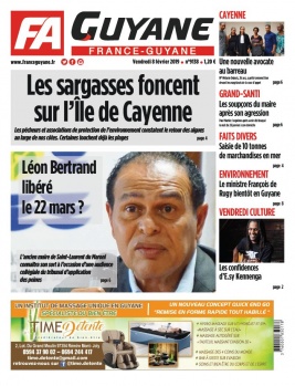 France-Guyane N°9138 du 08 février 2019 à télécharger sur iPad