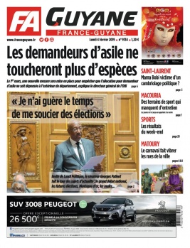 France-Guyane N°9134 du 04 février 2019 à télécharger sur iPad