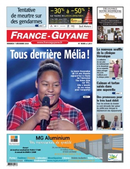 France-Guyane N°9086 du 07 décembre 2018 à télécharger sur iPad