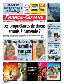 France-Guyane N°8989 du 14 août 2018 à télécharger sur iPad