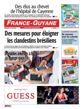 France-Guyane N°8936 du 13 juin 2018 à télécharger sur iPad