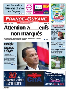 France-Guyane N°8932 du 08 juin 2018 à télécharger sur iPad