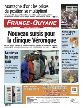 France-Guyane N°8931 du 07 juin 2018 à télécharger sur iPad