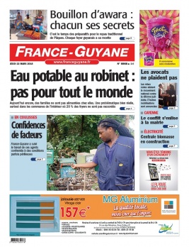 France-Guyane N°8868 du 22 mars 2018 à télécharger sur iPad