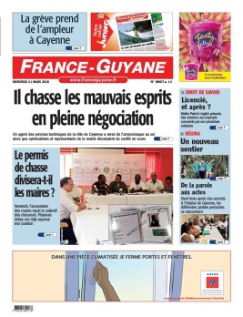France-Guyane N°8867 du 21 mars 2018 à télécharger sur iPad