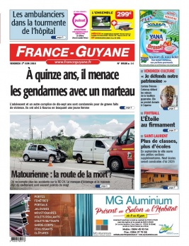 France-Guyane N°8926 du 01 juin 2018 à télécharger sur iPad